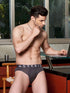 Men's Micromodal Solid Brief - Ultra Soft, Antimicrobial, No Marks Waistband - Peacoat Blue